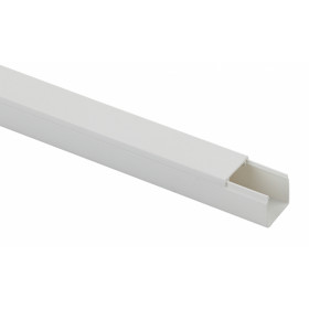 Кабель-канал ЭРА KK-W-25-25 белый 25x25 50м