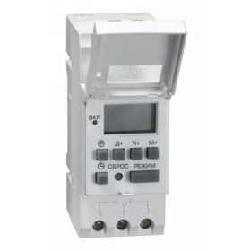 Таймер цифровой ТЭ15 16А 230V на DIN-рейку Таймер цифровой ТЭ15 16А 230V на DIN-рейку