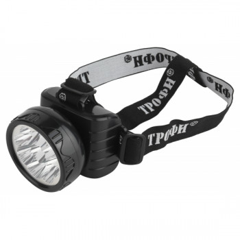 Фонарик кемпинговый ударопрочный, 9 LED, 2 режима TG9 Трофи