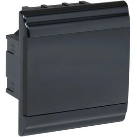 Корпус модульный пл. встр. ЩРВ-П-6 PRIME черный IP41