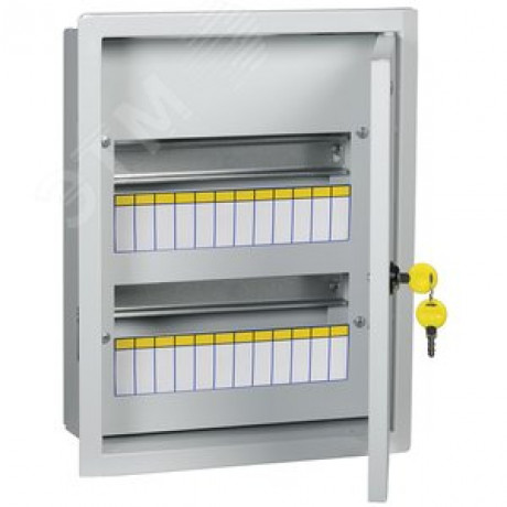 TITAN 3 Корпус металлический ЩРв-24 (395х310х120) IP31 IEK