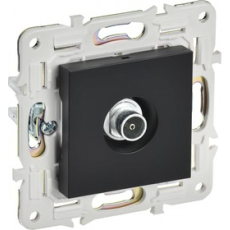 SKANDY Розетка TV оконечная SK-A12Bl черный IEK